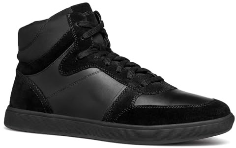 Geox Men's U Avola B Sneaker, Nero, 42 EU