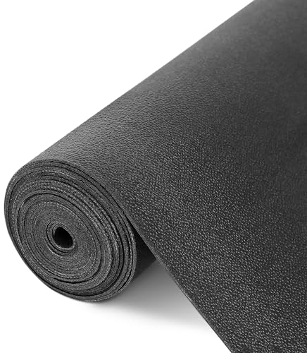 WochiTV Schubladenmatte, Nicht Klebende Schubladenauskleidung Antirutschmatte Wasserdichtem Matte Schneidbar Platzsets für Küche Regale Bad Schränke Schubladen Werkzeugkasten, Schwarz (30 x 300 cm)