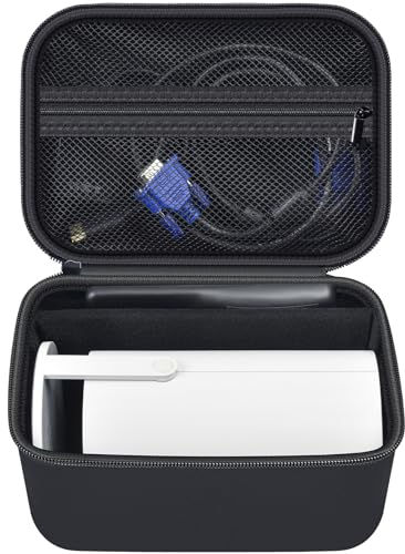 Mini Beamer Tasche Kompatibel mit LQWELL/für Magcubic/für YEEFON/für ELEPHAS/für Alwtniet Beamer 4k, Mini Projektor Aufbewahrungsbox Tragetasche für Zubehör -Nur Box