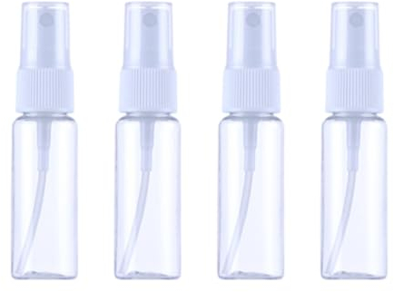 FuzlPnag 20ml Bottiglia Spray, Mini Flacone Spray, Flacone Spray Vuoto, Plastica Trasparente Flacone Spray,