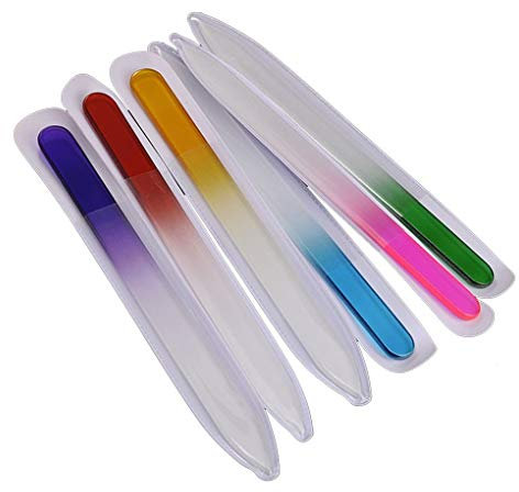 6Pcs/Set Nail File Crystal Polishing File Glass Nail Art Manicure File For Women Polishing Stylish Nice processing