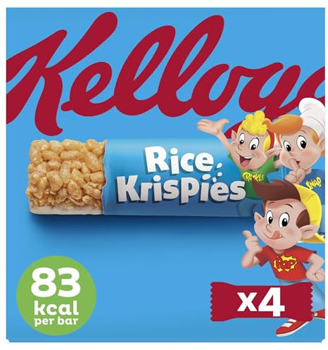 Kellogg's Rice Krispies Breakfast Cereal Bars 4 x 20g