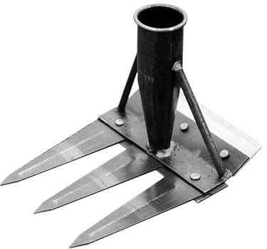 Deshierbe manual de doble cara - Rastrillo de deshierbe manual desmontable y multifuncional para jardinería, paisajismo y mantenimiento de la corte y la corte. Herramienta robusta y duradera,