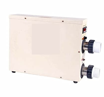 LANGNISHI Riscaldatore per Piscina 1 1kW 50Hz Riscaldatore di Piscina Spa Riscaldatore Stabile for Le Prestazioni di Lavoro Rapido ed efficiente
