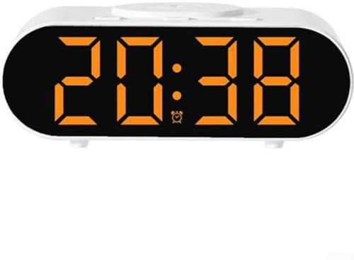 Multifunktionsuhr mit Schnellladefunktion und praktischem Design für den täglichen Gebrauch (Orange)