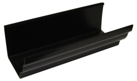 FloPlast Ogee Gutter 4M Black