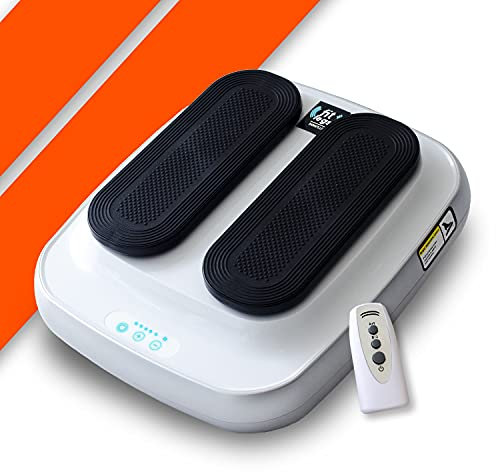 Bonplus BP | Ejercitador de Piernas | Fitlegs | Activador Circulatorio | Gimnasia Pasiva | Mejora la Circulación | con Mando a Distancia | Intensidad Ajustable