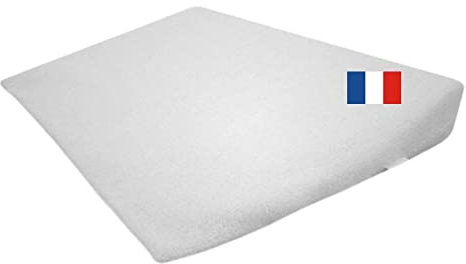 Easy Dort | Oreiller bébé | Coussin bébé | Plan incliné pour Berceau et Landau | Fabriqué en France | Certifié Oeko tex® | Recommandé par Les pediatres | Antibacterien et hypoallergenique