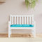 ZEYUAN Bankauflage, Sitzkissen Bank, Bankkissen, Sitzauflage Bank, Gartenbankauflage, Bench Cushion, Gartenbank-Auflage, Sitzpolster Outdoor, Türkis 100x50x7 cm Stoff