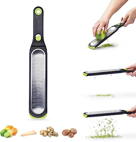 Dreamfarm DFOZ3345 Ozest Fine, Polypropylène TPE Acier Inoxydable