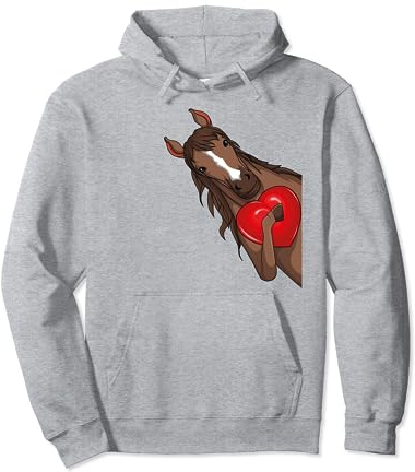 Caballo Mujer Niña Equitación Caballos Sudadera con Capucha