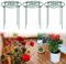 Varillas de soporte para plantas, marco trepador, hortensias rosa soporte floral para peonías, rosas, tomates, hortensias y fresas (tipo círculo)