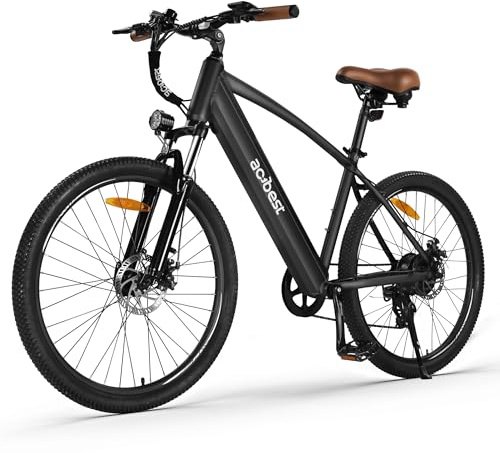 ACTBEST Core Electric Bike for Adults - Peak 1200W Brushless Motor Mountain Ebike,500Wh Removable Built in Battery Up to 55 Miles, 27.5X2.1 Tire Step Over Bicycle, Commute E Bikes with 7 Speed,B