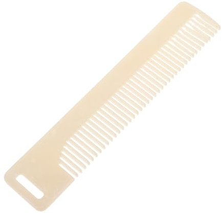 POPETPOP Peigne Antistatique à Dents Larges pour Cheveux Démêleur de Poche Portable Acétate Outil de Coiffure Compact pour Femme