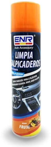ENR-El salpicadero interior automóvil y el limpiador plástico, eliminan suciedad, los malos olores, limpian profundamente plástico, cuero y el metal purifican entorno interior automóvil-400ml