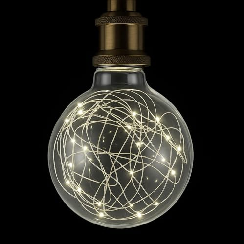 BELL Lighting E27 LED Globe Fairy Light Bulb Natural White Decorative LED Lamp for Home Decor Ambient Mood Lighting Table Lamps Pendants Living Rooms Bedrooms Feature Lighting