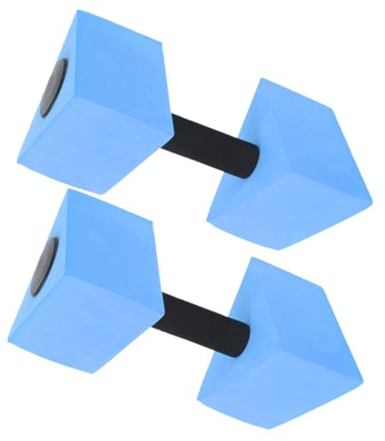 Alasum 2 Pezzi Manubri Acquatici per Esercizi in Piscina Attrezzi per Aerobica in Acqua Bassi Impatti per Fitness Acquatico e Riabilitazione per Allenamenti in Acqua Bassa e Profonda