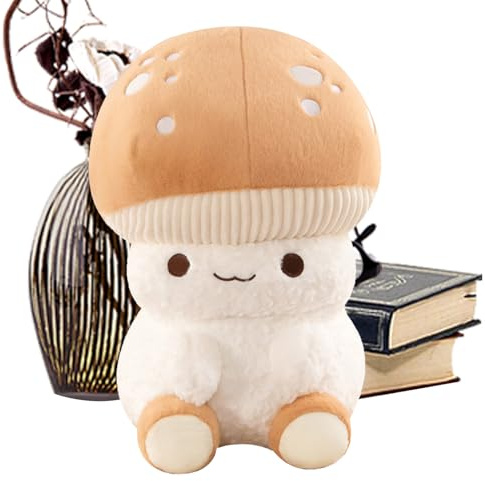 Genérico Peluches - Almohadas Decorativas Bonitas,Animal de Peluche de Champiñón - para Compania Y Consuelo En Dormitorio Salon Coche
