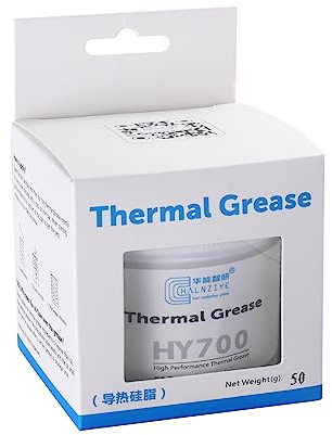 HY-700(50Gramm)> 3.14 W/m.K,CPU Wärmeleitpaste PC kühlpaste Leitpaste Thermal Paste für CPU GPU PC (!!Kapazität:50g ist EIN Drittel Einer Flasche!!
