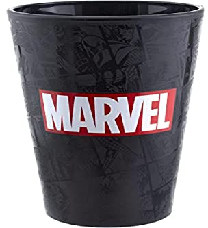 Paladone PP7981MC Marvel Logo Drinking Glass Officially Licensed Gaming Merchandise