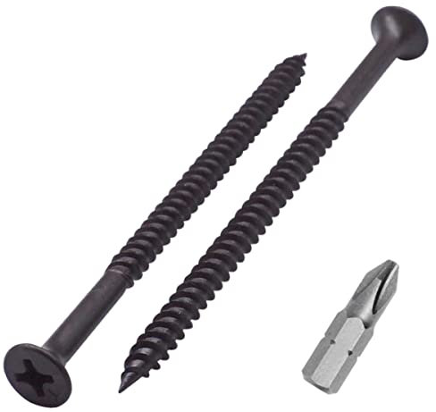 SKIR'CO Lot de 150 vis pour cloison sèche, finition phosphatée, 4,2 x 70 mm, filetage fin, tête trompette Phillips