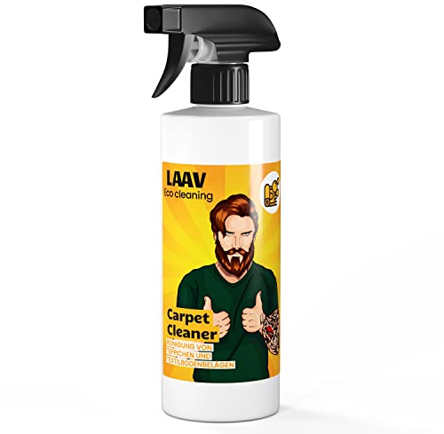 LAAV Teppichreiniger Teppich Reinigungsmittel Anti Milben Fleckenentferner 500 ml