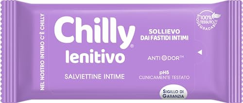 Chilly Toallitas íntimas fórmula anti-molestias 12 unidades