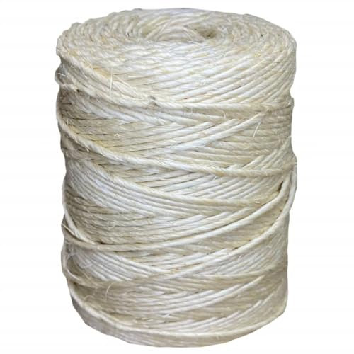 Rantry Cuerda 100% sisal 3 mm 200 m Sogas y Cuerdas metálicas