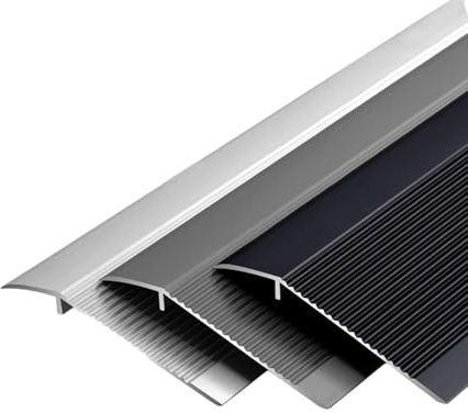 Yoeoefuo Übergangsleiste 2 Stücke Übergangsprofil Höhenausgleich 2cm-4cm Aluminium Rutschfeste Schwellenleiste Abschlussprofil Türschwellen Leiste Übergangsleiste Für Verbinden Von Bodenspalten (Colo