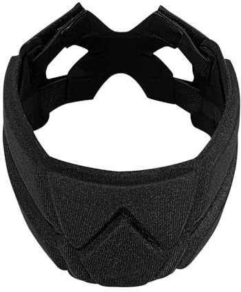 tongfeng Fußball-Schutz-Kopfbedeckung, verstellbarer Anti-Kollisions-Fußball-Kopfschutz, belüftete Schutzausrüstung, Sport-Stirnband für Fänger oder Spieler, Fußballsport