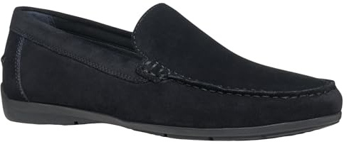 Geox U SIRON A, Mocassino Uomo, Navy, 44 EU
