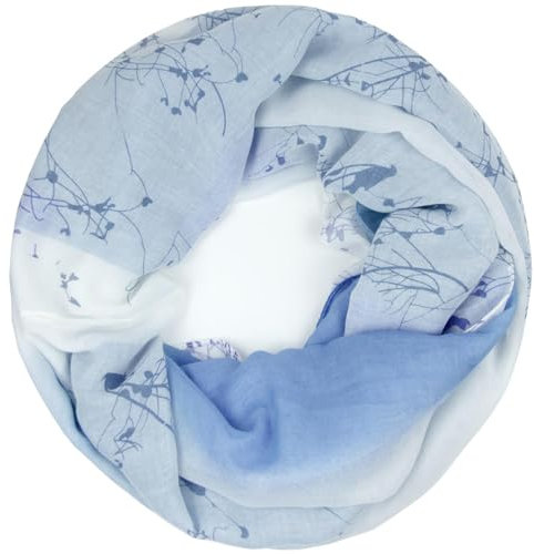 Glamexx24 Topstyle Schal Schlauchschal Damen Langschal mit Muster Loop schal Loopschal Tuch Halstuch Rundschal Leicht