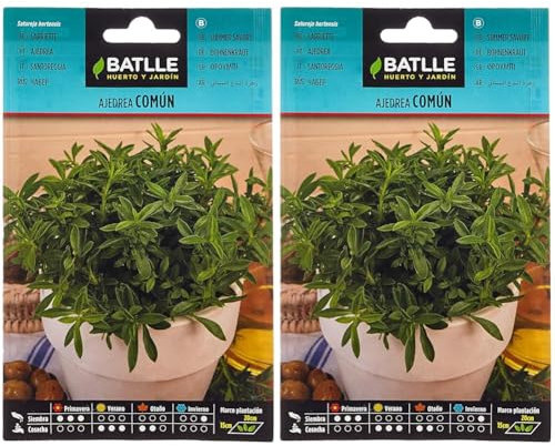 Graines aromatiques de Batlle - Sarriette commune (5g) (Lot de 2)