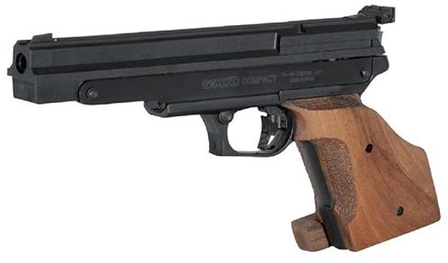 Gamo Compact | Pistola de Aire comprimido munición de Plomo, Sistema Muelle. Calibre 4,5mm
