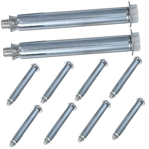 HOMSFOU 10pezzi Bulloni Espansione Per Bulloni Fissaggio Per Dossi Rallentatori Espansione Per Asfalto Fissaggio Per Dossi Stradali Vite Per Per Pareti