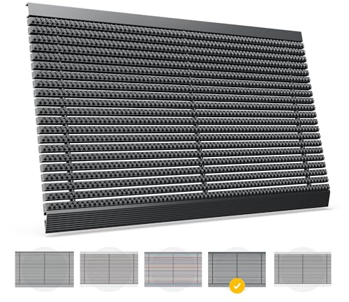 Entrando Fußmatte 50x80 - Fußabtreter mit Bürsten für außen, Schwarz Grau