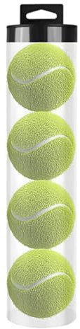 AALLYN Tennisballdose, Tennisballbehälter mit Deckel | Transparente Tennisballröhre | Ball-Organizer für Tennisbälle, Ball-Aufbewahrungsbehälter, Sportzubehör für das Übungstraining