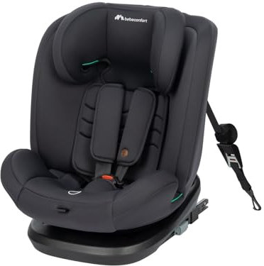 Bebeconfort Apollo, Siège-auto face à la route, Siège-auto ISOFIX, i-Size, 13 positions d'appui-tête, 4 positions inclinées, de 15 mois jusqu'à 12 ans, 9-36 kg, 76-150 cm, Mineral Black