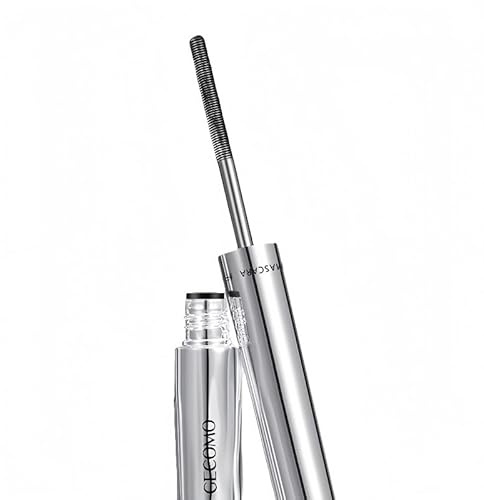 Luvea Beauty Wimperntusche - Volumen & Länge, 24H Langzeit-Fasermascara mit Metallspiralspule, Smudge-Proof und Klimatisierend, Sanft zu Empfindlichen Augen