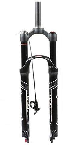 FKXSXAZ VPPV 26 tum 29 ER MTB-fjädergaffel, magnesiumlegering, mountainbike, vägcykel, 1 1/8 tum snabbkoppling, skivbroms, 100 mm fjäderväg