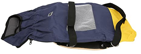 RASTKY Fauteuil Roulant pour Chien, Roues Universelles Silencieuses avec Sac de Remorquage en Tissu Oxford, Trottinette Réglable pour Animaux de Compagnie pour Chiens Paralysés, Ventilation en (M