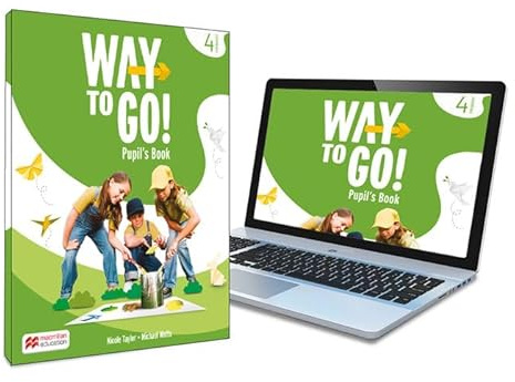 Way to Go! 4 Pupil's Book: libro de texto de inglés impreso con acceso a la versión digital