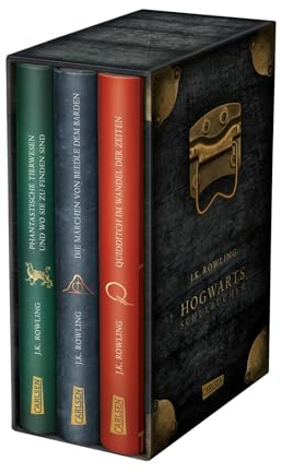 Hogwarts-Schulbücher: Die Hogwarts-Schulbücher im Schuber: Endlich auch für Muggel! | Ideal zum Verschenken an wissbegierige Hexen, Magier und alle Harry-Potter-Fans