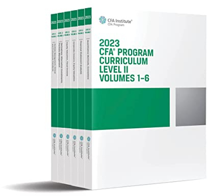 2023 CFA Program Curriculum Level II Box Set