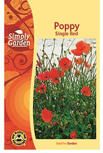 Simply Garden Poppy Single Red Seeds Grow Your Own Colourful Flowers