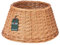 KOTARBAU® Copertura per Albero di Natale Ø 50 cm Naturale Supporto in Rattan Cesto Copri Base Albero Natale Vimini cesta Vaso Albero Natale Base Copri Albero Natale sotto Albero Legno