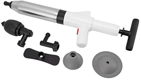 banapoy Desatascador de Inodoros, Manual Bomba Drenaje de Presión de Aire Herramientas de Dragado para Tuberías de Alcantarillado, Fregadero de La Cocina, Desagüe de Piso, Cuarto de Baño