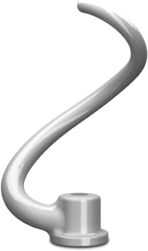 KitchenAid GANCIO IMPASTATORE A SPIRALE PER PLANETARIE CON CIOTOLA SOLLEVABILE 5,2 L RIVESTITO BIANCO 5KSMBLWD