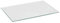 Tabla de cortar de cristal de 40 x 30 cm: protector de encimera de vidrio transparente para cocina, duradero, higiénico