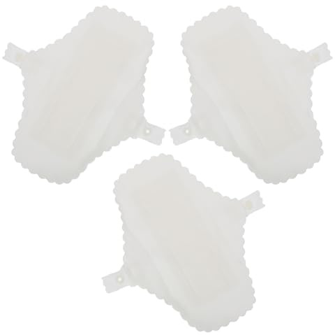 Veemoon 3 Piezas de Bragas de Algodón Reutilizables Absorción Potente y Bloqueo de Humedad, Transpirables para Mujeres en Período Menstrual